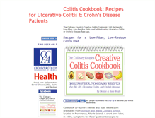 Tablet Screenshot of colitiscookbook.com